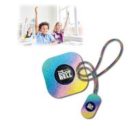 ALCOGOALL Classroom Doorbell for Teachers, The Doorbell Sparkly Rainbow Teacher's Remote, Classroom Management Wireless Bell, 38 Chimes & 4-Level Volume for Home, Kid Room, Office (1 Pack) (1PC)