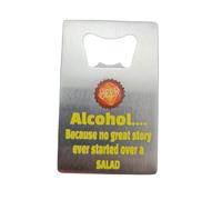 Alcohol Because No Great Story Ever Started with A Salad Bottle Opener (boop-Salad)