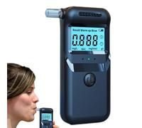 Alcohol Blower Breathalyzer, LCD Display Pocket Professional Tester, Practical Personal Home Party Alcohol Detection Device