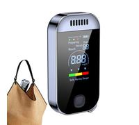 Alcohol Breathalyzer Tester - Alcohol Level Checker | Personal Pocket Breathalyzer | Portable Digital Breath Tester For Post Drinking Safety Contactless Pocket Device For Outdoor Events Apartment Li