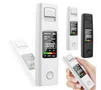 Alcohol Breathalyzer Tester Breathalysers Portable Digital LCD Screen Alcohol Test No Need Mouthpieces Breathalyser High Accuracy for Home Personal or Professional Testing Use