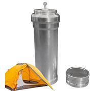 Alcohol Burner Lamp,Lab Alcohol Lamps | 30ml Portable Aluminum Alloy Alcohol Lamp for Outdoor,Outdoor Alcohol Burner for Science Experiment, Household and Camping