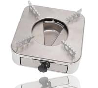Alcohol Burner Stove, Portable Camping Stove Burner Stainless Steel Alcohol Dining Stove Alcohol Heating Stove for Home Hiking, Drawer Structure