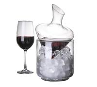 Alcohol Carafe Large Capacity Whisky Carafe | Elegant Champagne Accessory | Carafe Champagne Carafe for Restaurants, Hotels, Bars and Cellars