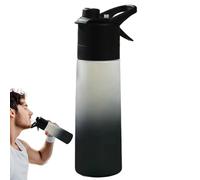 Alcohol Consumption Bottle - 650ml Reusable Water Bottle, Double And Wise Design, Portable Sport Hydration Container, Lightweight Gym Accessory | Running Running Biking Workout