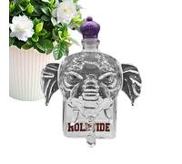 Alcohol Decanter, Cute Elephant Whisky Carafe, Storage Container, Gift Idea for Men, Decoration