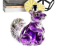 Alcohol Decanter,Squirrel Shape Empty Alcohol Bottle | Whiskey Bottle - for Restaurant Bar Party Celebration Dining Room Kitchen Home