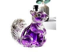 Alcohol Decanter | Squirrel Shape Empty Alcohol Bottle - Whisky Decanter Bottle - for Home Kitchen Dining Room Restaurant Bar Party Celebration