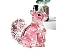 Alcohol Decanter | Squirrel Shape Empty Alcohol Container | Glass Decanter - for Party Celebration Bar Restaurant Home Kitchen Dining Room