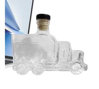 Alcohol Decanters - Half Truck Whiskey Pourer, 375ml Decorative Liquor Decanter, Single Bottle Stopper | Collectible Display for Beer, Champagne, Home Accommodation, Bar,