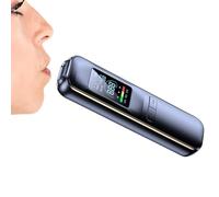 Alcohol Detector - Personal Breathalyzer | Digital Breath Breathalysers | Portable Digital Alcohol Tester | USB Rechargeable Contactless Instruments, High-Definition Display, Warning Function