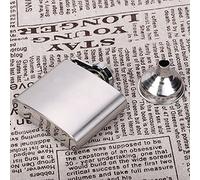 Alcohol Flask, Portable Stainless Steel Wine Whiskey Flask Elegant Alcohol Bottle Cotainer with Funnel Alcohol Flask Wine Flask Whisky (2 oz jug + 1 Funnel)
