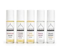Alcohol Free Attar Perfume Oil 3 x 10ml Roll-On Bottles | Long Lasting Unisex Fragrance for Men & Women | Multiple Scents Available | Al Sunnah Perfumes (Black Opium Ladies)