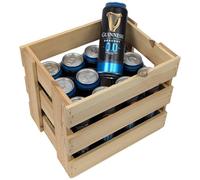 Alcohol Free | Guinness Zero | 0.0% ABV | Stout | 12 x 538ml Pint Cans in a Wooden Gift Box
