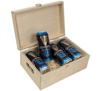 Alcohol Free | Guinness Zero | 0.0% ABV | Stout | 4 x 440ml in a Wooden Gift Box