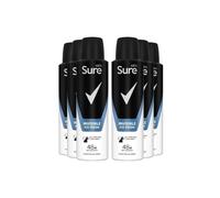 Alcohol-Free Men Motion Sense 'Body Spray Deodorant', 6x150ml Sure White One Size