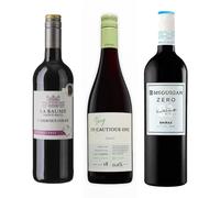 Alcohol Free Red Wine Introduction Bundle - Non Alcoholic Red Wine Tasting Trio
