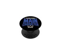 Alcohol Free Sober Social Club Zero Proof Gift PopSockets Adhesive PopGrip