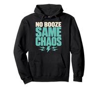 Alcohol Free Sober Social Club Zero Proof Gift Pullover Hoodie