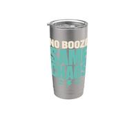Alcohol Free Sober Social Club Zero Proof Gift Stainless Steel Insulated Tumbler
