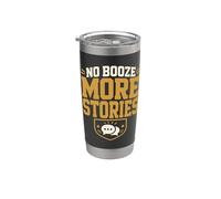 Alcohol Free Sober Social Club Zero Proof Gift Stainless Steel Insulated Tumbler