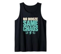 Alcohol Free Sober Social Club Zero Proof Gift Tank Top