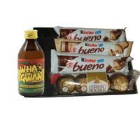 Alcohol Gifts |Kinder Chocolate Gifts |20cl Alcohol Gifts | Christmas Gifts | Birthday Gifts| Luxury Gifts| Rum Gifts| (Wha Gwan Pineapple Coconut Rum Tonic 200ml)