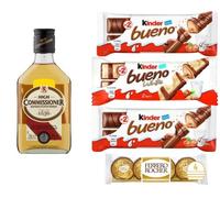 Alcohol Gifts |Kinder Chocolate Gifts |20cl Alcohol Gifts | Christmas Gifts | Birthday Gifts| Luxury Gifts| Whisky Gifts| Brandy Gifts |Rum Gifts| Vodka Gifts (High Commissioner Whiskey 20cl)