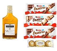 Alcohol Gifts |Kinder Chocolate Gifts |20cl Alcohol Gifts | Christmas Gifts | Birthday Gifts| Luxury Gifts| Whisky Gifts| Brandy Gifts |Rum Gifts| Vodka Gifts (Martell VS Cognac 20cl)