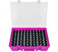 Alcohol Ink Storage Case & Paint Carrying Organizer for 77 Mini Bottles
