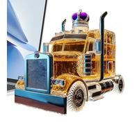 Alcohol Jug, Whiskey Semi-Truck Pourer with Stopper for Brunch Beer Champagne Birthday Wedding Home Events