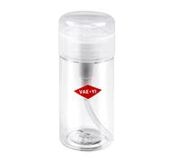 Alcohol Labeled Push Down Liquid Pumping Dispenser - Empty Bottle, Professional, Personal, Laboratory, Dentist, Salon, Nail Care, Hospital use