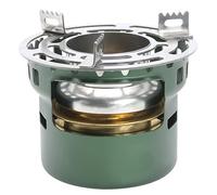 Alcohol Stove, Adjustable Temperature Mini Spirit Burner with Pot Stand, Portable Camping Stove, Lightweight Backpacking, Outdoor Camping Burner for BBQ Cooking Picnic