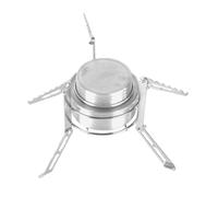 Alcohol Stove, Portable Alcohol Burner Stove with Tripod Stand, Sturdy, Lightweight Camping Alcohol Oven for Picnic, Hiking, Outdoor Survival