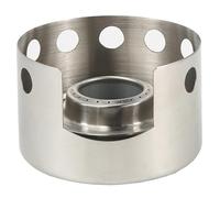 Alcohol Stove, Stainless Steel Round Mini Spirit Burner, Windproof Portable Camping Stove, Lightweight Backpacking Stove, Outdoor Camping Burner for BBQ Cooking Picnic Backpacking Stove Portable Stove