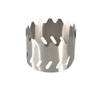 Alcohol Stove Windscreen Ultralight 2-in-1 Stove Rack and Wind Screen Portable Durable Camping Stove Stand for Hiking Backpacking Outdoor Cooking Gear