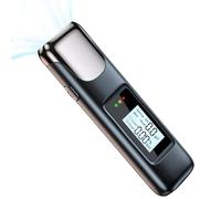 Alcohol Tester - Breath Analyser | Usb Rechargeable Portable Alcoholl Breaths Analyseer | Personal Breeath Checker For Driving, Party Use, Law Compliance, Home Alcohool Measurement Tool