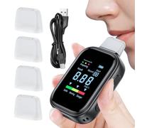 Alcohol Tester - Compact Digital Breath Analysis Tool, Handheld Bac Checker, Personal Safety Gadget, Travel Alcohols Monitor | Alcohol Tester Compact Digital Tool for Driving Outdoor Hiking Personal