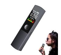 Alcohol Testing by Breathalyzer, Alcohol Blower Breathalyzer, Breathalyzer Test Alcohol Detector, Accurate Portable Reusable Car Accessories for Women Men Safety Detection Analysis Home Driving