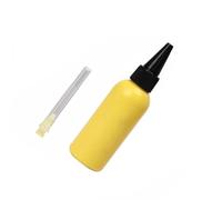 Alcoholic Bottle Dispensing Rosin Washing Plate Water Solvent Bottle with Needle 60ML Leak Proof Phone Repair Leak Proof Nozzle Tool