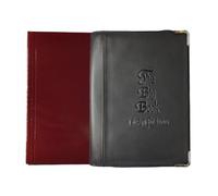 Alcoholics Anonymous Big Book Study Edition with Included Book Cover - Available in 4 Color Choices of Gray, Black, Pink, and Green (Black)