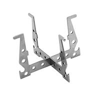 Alcohols Stove Bracket Camping Burners Stainless Steels Heaters Stand Detachable Brackets Accessories Portable Stove Stand Detachable Stainless Steel