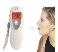 Alcootest Alcootest,D?tecteur d'alcootest pour l' et l'alcool - Alcootest aliment? par batterie pour 0,00% ? 0,19% Bac, test sans et lecture pr?cise, testeur d'alcool portable