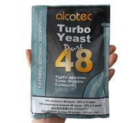 Alcotec 48 Pure Turbo Super Yeast High Alcohol 20% Homebrew Vodka Distilling