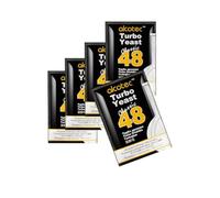 Alcotec Turbo Classic 48 Yeast for Alcohol Production, 5 x 130g, Vodka Yeast, Perfect for Winemaking, Must and Brandy