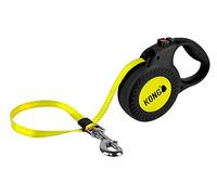 Alcott Kong Retractable Reflect, Medium, Black, 16' Long