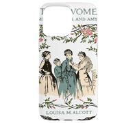 Alcott Little Women Characters Literature Book Illustration Case for iPhone 15 Pro Max