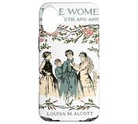 Alcott Little Women Characters Literature Book Illustration Case for iPhone 16 Plus