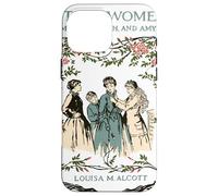 Alcott Little Women Characters Literature Book Illustration Case for iPhone 16 Pro Max