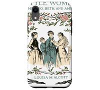 Alcott Little Women Characters Literature Book Illustration Case for iPhone XR